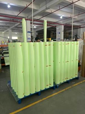 Emergency Exit Instructions photoluminescent vinyl for Safety Marking Signage