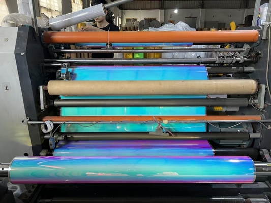 Eco-Solvent/UV Printable Adhesive Holographic Laser Vinyl Sticker With For Digital Printing