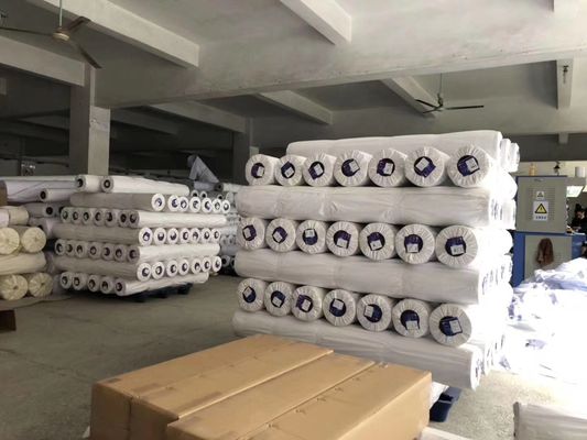 White Polyester Satin Flag Fabric 110GSM for Direct Sublimation Printing For Advertising Teardrop Banner Swooper Flag